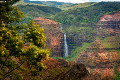 Waterfalls on Big Island Hawaii